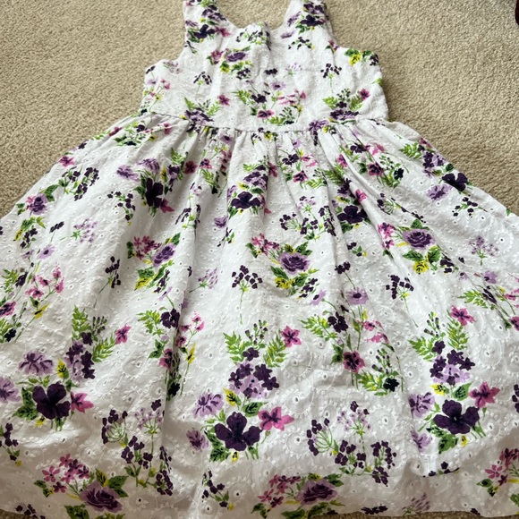 janie and jack purple floral dress Girl Lavender Herb Floral The Eloise Smocked Dress by Janie and Jack